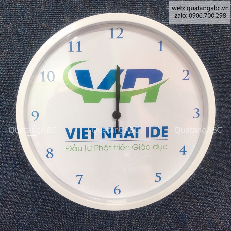 INLOGO in đồng hồ cho Công Ty TNHH Đầu Tư Và Phát Triển Việt Nhật