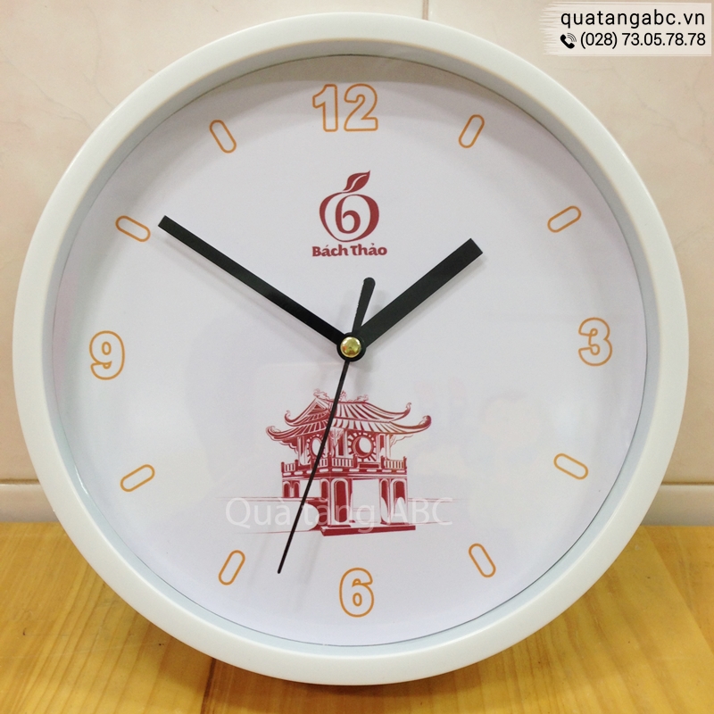Đồng hồ quảng cáo của CÔNG TY BÁCH THẢO đặt in tại INLOGO